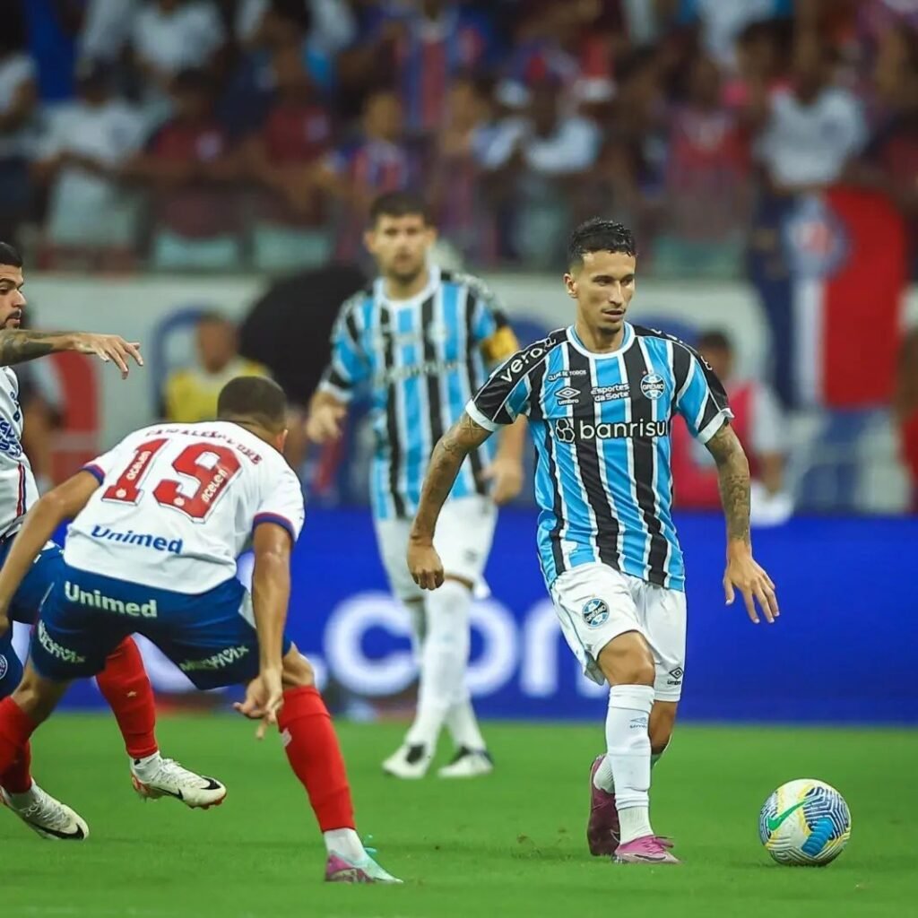 Grêmio perde a segunda no brasileirão